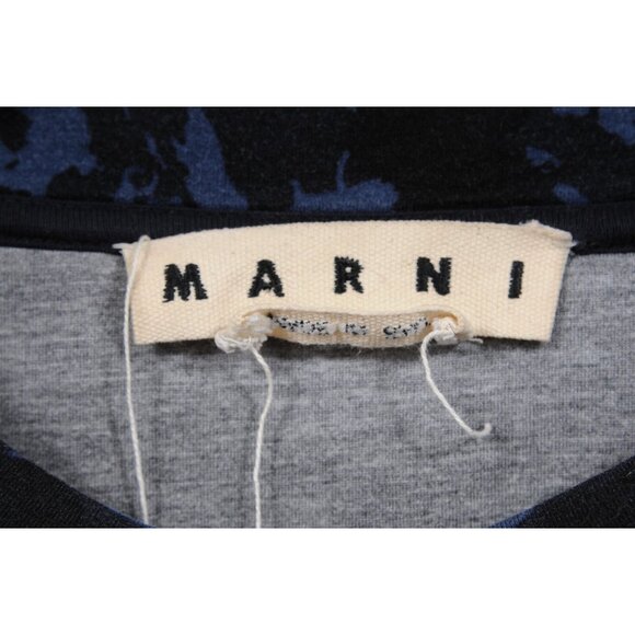 Marni Mens Sweater Size XL IT 54 Blue Camouflage Viscose Sweatshirt - Picture 11 of 11